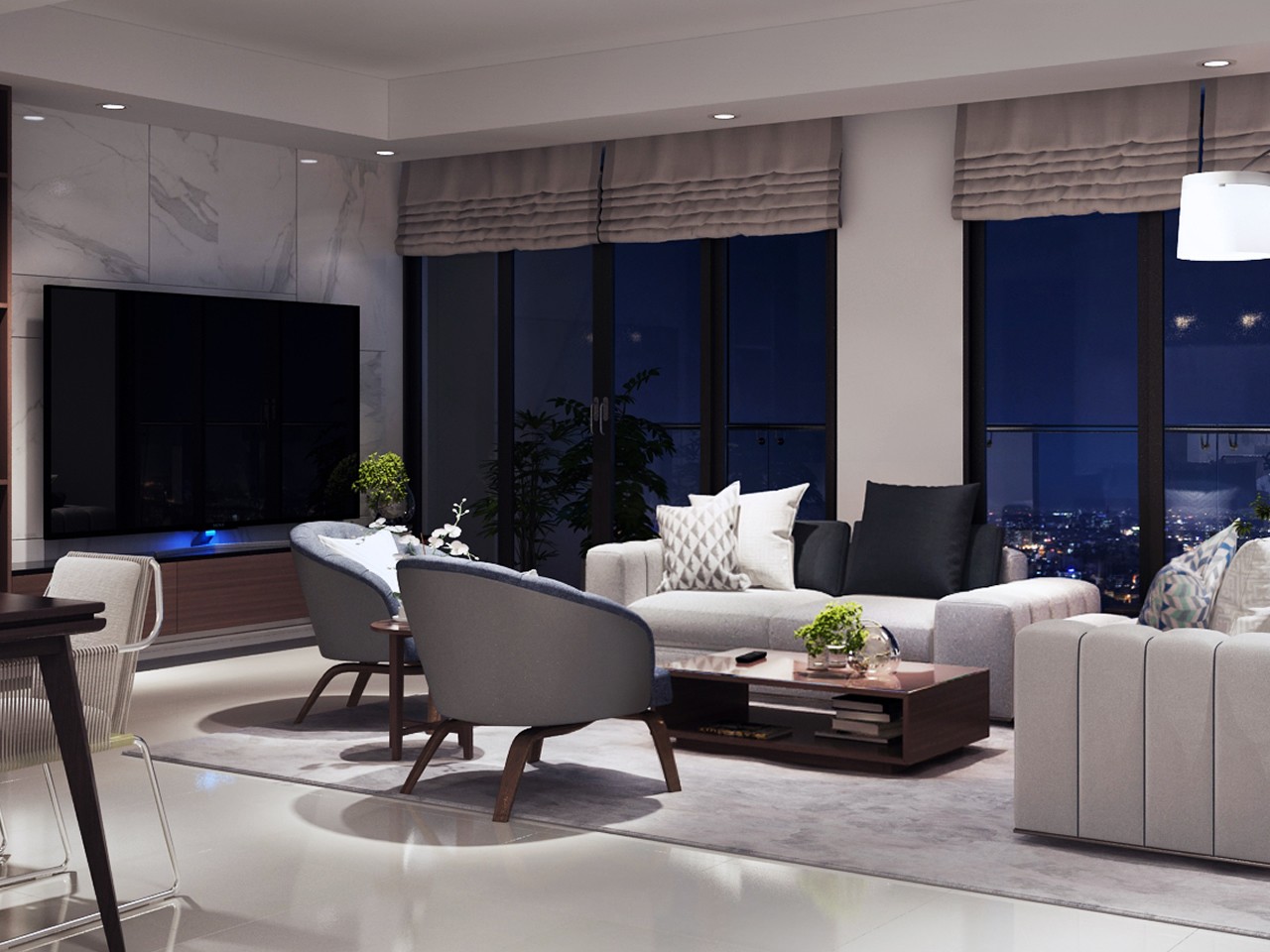 Căn hộ mẫu Hoyori Aqua Tower Đà Nẵng