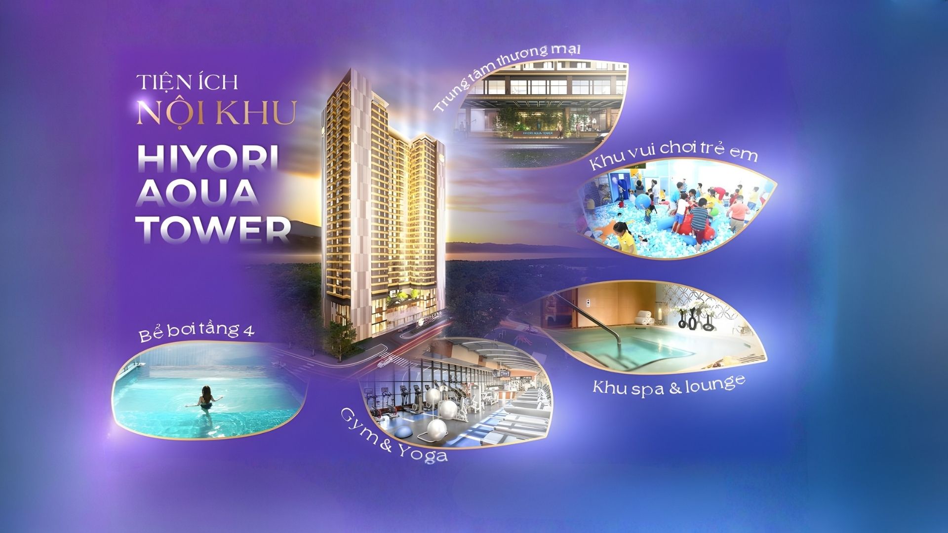 Tiện ích Hiyori Aqua Tower Đà Nẵng nội khu