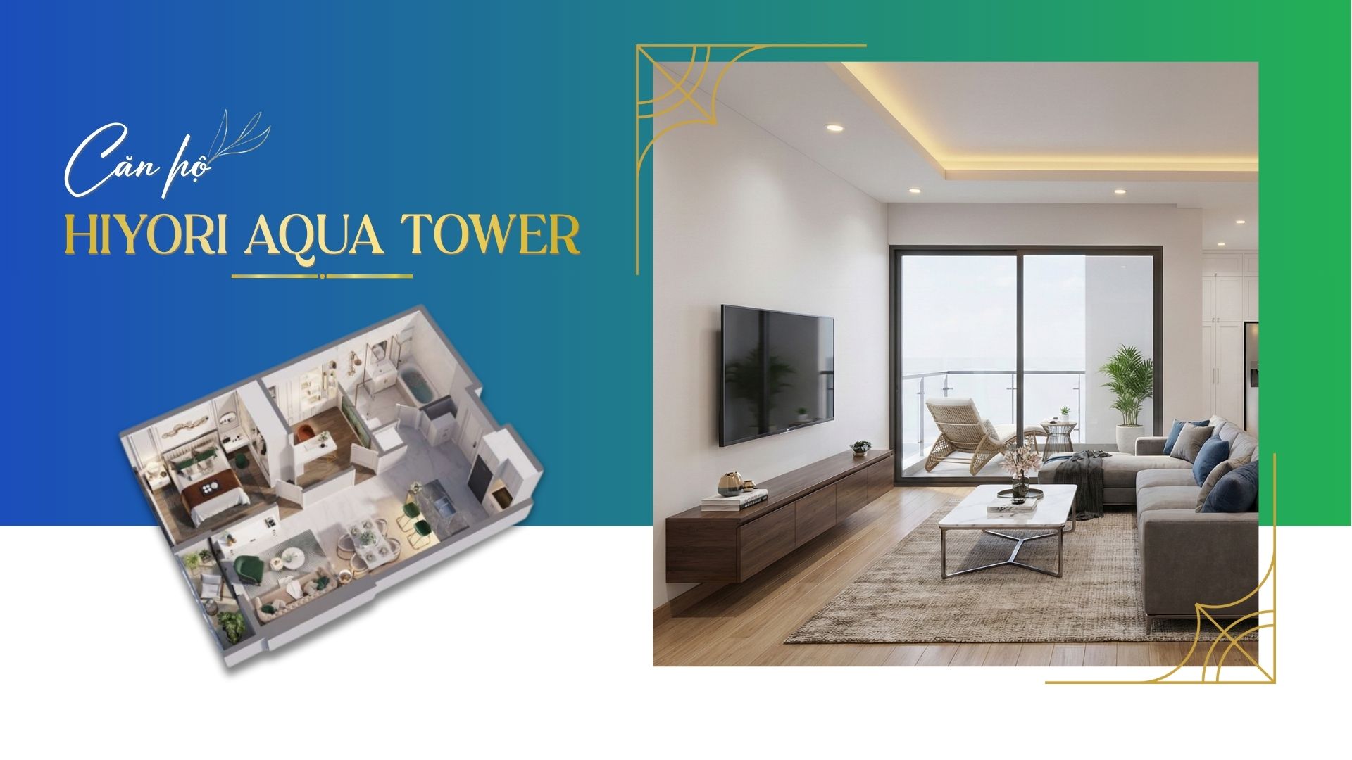 Giỏ Hàng Căn Hộ 1PN Hiyori Aqua Tower Đà Nẵng