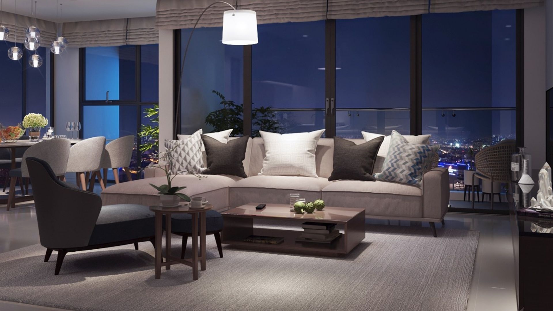 Căn hộ Hiyori Aqua 1PN khoảng 38–45 m²: ưu tiên tối ưu công năng 