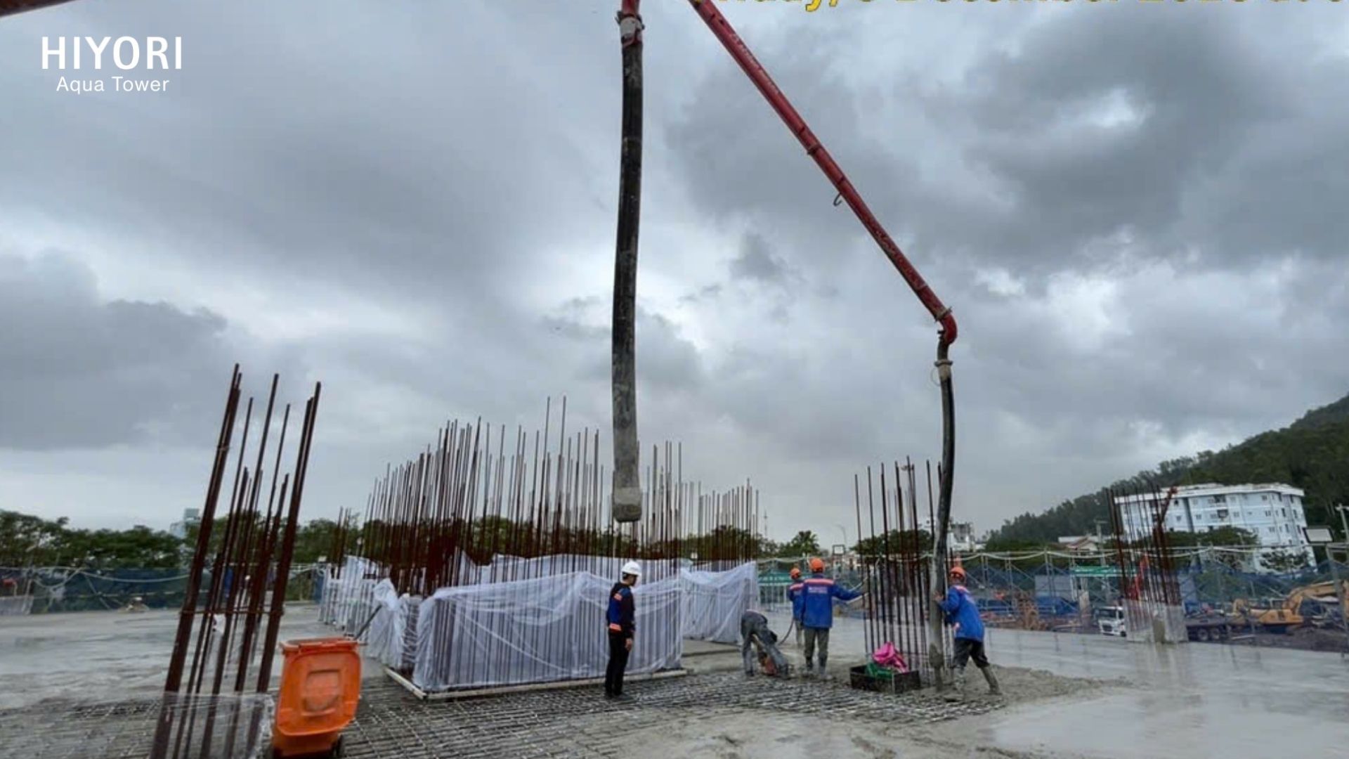 Cập Nhật Tiến Độ Xây Dựng Hiyori Aqua Tower Đà Nẵng Mới Nhất